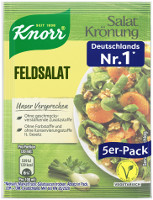 Knorr Salatkrönung Feldsalat Dressing Beutel 5er-Pack 40 g